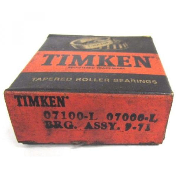  TAPERED ROLLER BEARING 07100-L #5 image