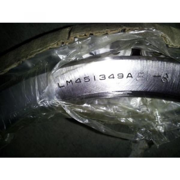  LM451349A TAPER ROLLER BEARING WITH RACE NEW   J6 #1 image