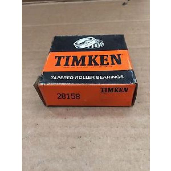  TAPERED ROLLER BEARING #28158 Cone Brand New! #1 image