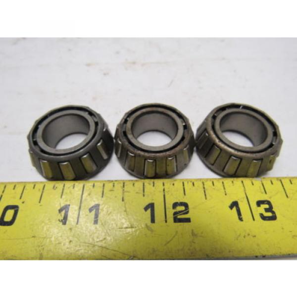  Fafnir A4059 Tapered Roller Bearing 0.5901&#034; X 1.3775&#034; X 0.4326&#034; Lot of 3 #2 image