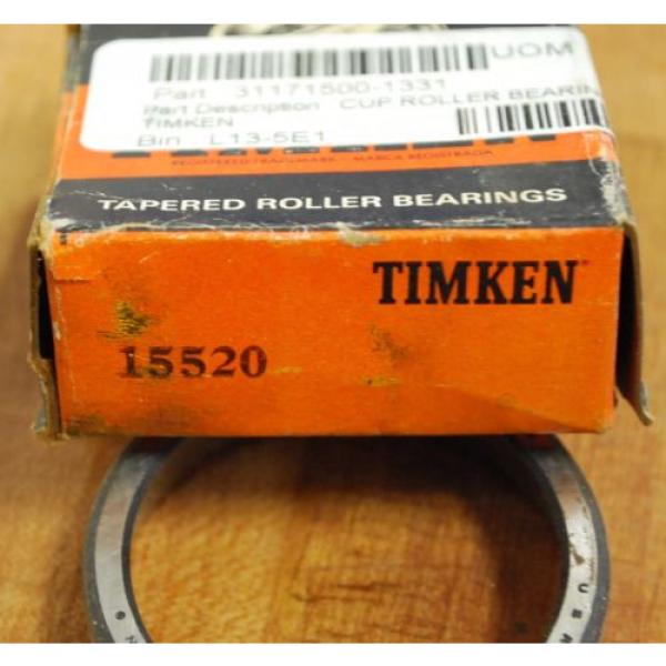  15520 Tapered Cup Roller Bearing - NEW #2 image