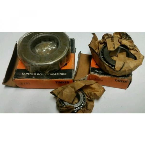 3- TAPERED ROLLER BEARINGS T1511986AND 1174 #1 image