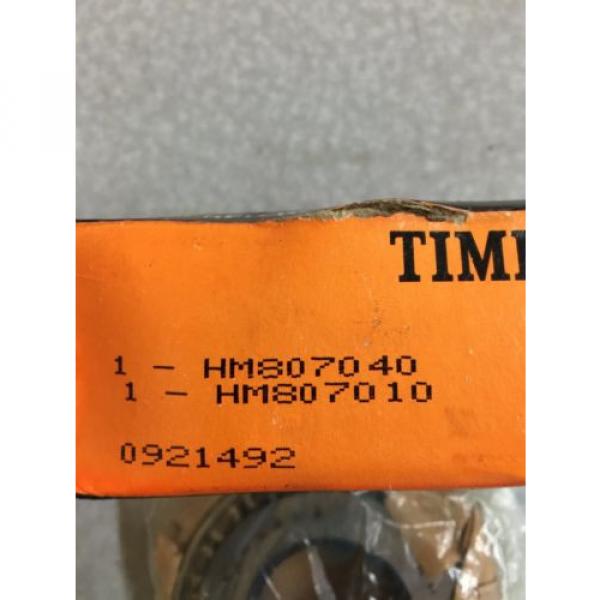 NEW IN BOX  TAPERED ROLLER BEARING HM807040 WITH RACE HM807010 #2 image
