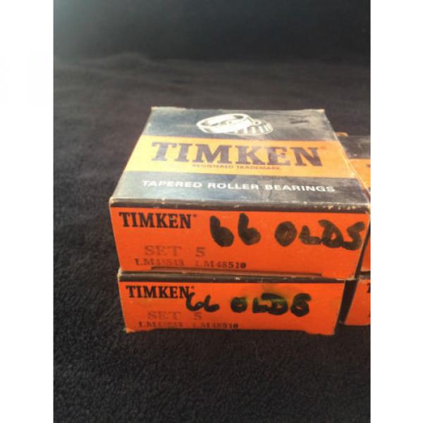  Tapered Roller Bearings Lot LM11949/LM11910 LM67048/67010 M12649/M12610 #4 image