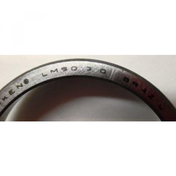 TAPERED ROLLER BEARING CUP LM501310 SINGLE CUP OD 2-29/32&#034; .058&#034; W #2 image