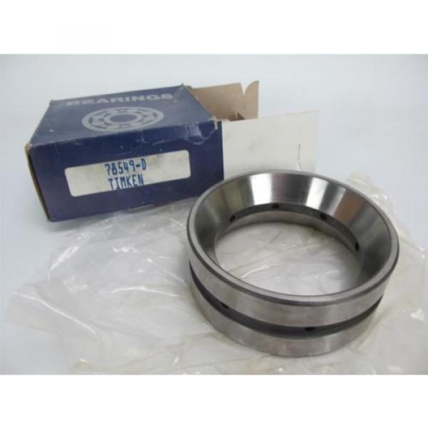  78549D Tapered Roller Bearing Double Cup Steel 5.5&#034; OD 2.0395&#034; Width #1 image