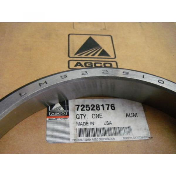  LM522510 Tapered Roller Bearing Single Cup Outer Race AGCO72528176 #3 image