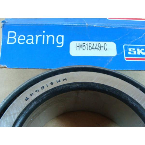  BOWER HM516449C TAPERED ROLLER BEARING SINGLE CONE 3.25&#034; ID BORE 1.563&#034; WIDE #2 image