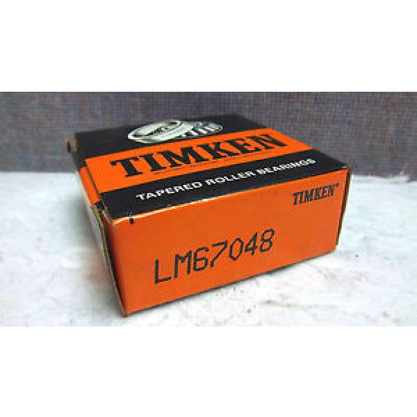  TAPERED ROLLER BEARING LM67048 NEW LM67048 #1 image