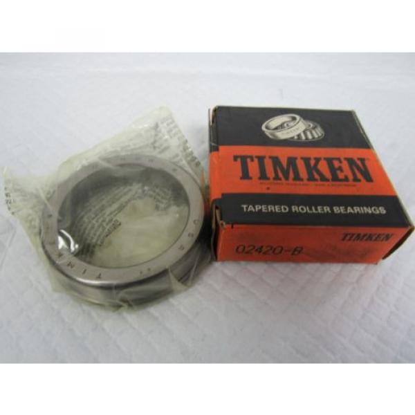  TAPERED ROLLER BEARING CUP 02420-B #1 image