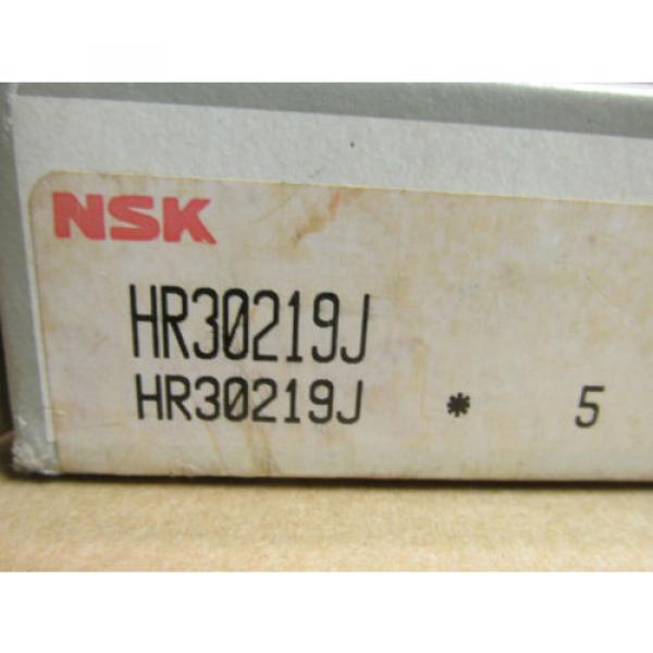 NIB  HR 30219J TAPERED ROLLER BEARING CONE &amp; CUP SET HR30219J 30219 J 95mm ID #5 image