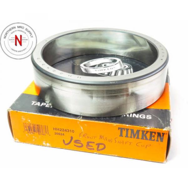  HH224310 TAPERED ROLLER BEARING CUP OD: 8.375&#034; W: 2.125&#034; #1 image