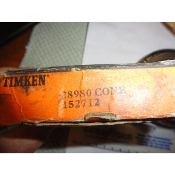  Tapered Roller Bearing Cone 28980 #3 image