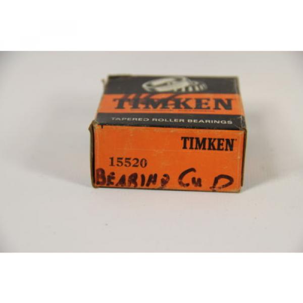 LOT OF 2  15520 Tapered Roller Bearing Outer Race 2.250&#034; OD 0.5313&#034; Cup #2 image