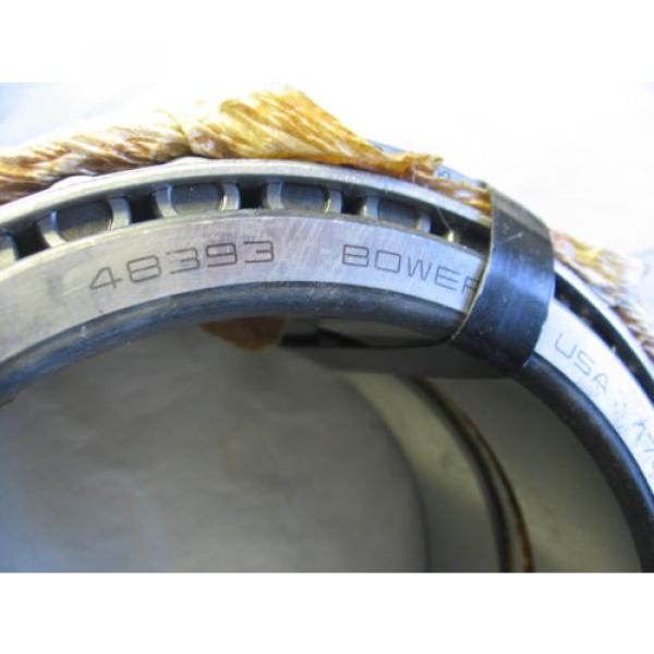 Bower 48393+48393+48320D+ACB100 Double Taper Roller Bearing 5.375&#034; Bore 7.5&#034; O.D #3 image