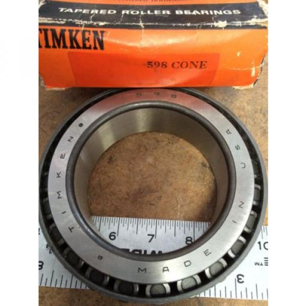NEW OLD  598 CONE Tapered Roller Bearing Outer Race  BEARING CL #1 image