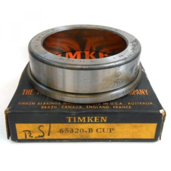  TAPERED ROLLER BEARING CUP 65320B 63520-B 4.5000&#034; OD SINGLE CUP #1 image