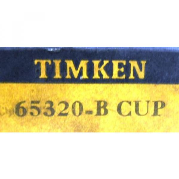  TAPERED ROLLER BEARING CUP 65320B 63520-B 4.5000&#034; OD SINGLE CUP #2 image