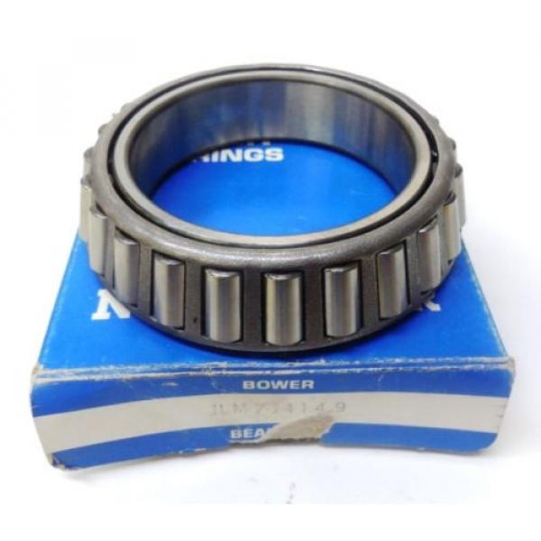 BOWER TAPERED ROLLER BEARING JLM714149 SINGLE CONE STEEL 2.9528&#034; ID 0.9840 W #1 image
