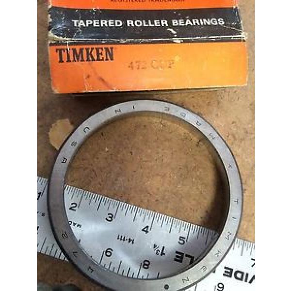 NEW OLD  472 CUP Tapered Roller Bearing Outer Race Cup   BEARING CL #1 image