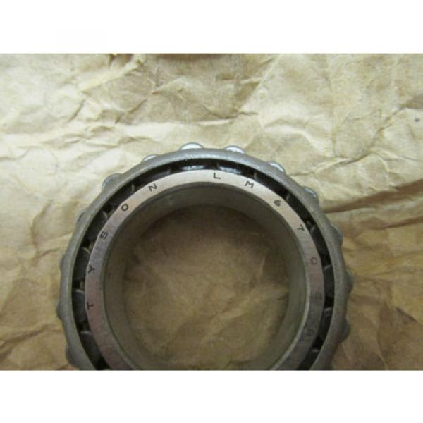 NEW Tyson LM67048 LM 67048 Tapered Roller Bearing  Cone LM 67048 #3 image