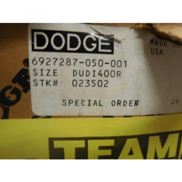 DODGE TAPERED ROLLER INSERT BEARING DUDI-400R DUDI400R 4&#034; INCH I.D 104885 #3 image