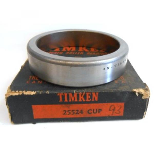  TAPERED ROLLER BEARING CUP 25524 2.2650&#034; OD SINGLE CUP #1 image