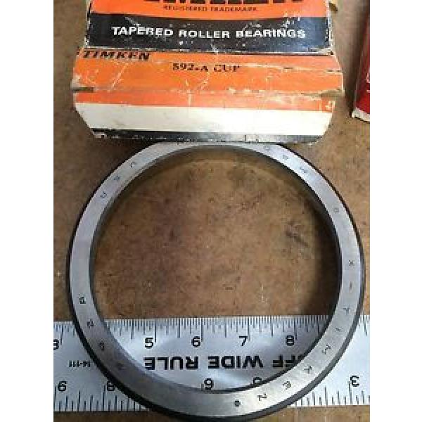 NEW OLD  592A CUP Tapered Roller Bearing Outer Race Cup   BEARING CL #1 image