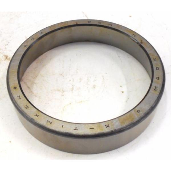  TAPERED ROLLER BEARINGS 653 CUP 5-3/4&#034; OD SINGLE CUP CHROME STEEL #3 image