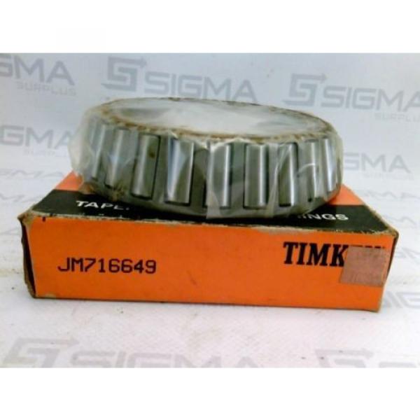  JM716649 Tapered Roller Bearing Cone New #1 image