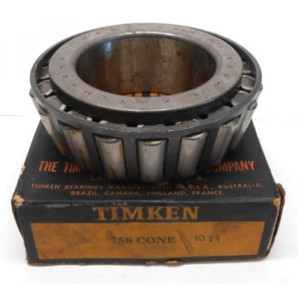  TAPERED ROLLER BEARING 758 CONE 3.3750&#034; BORE #1 image