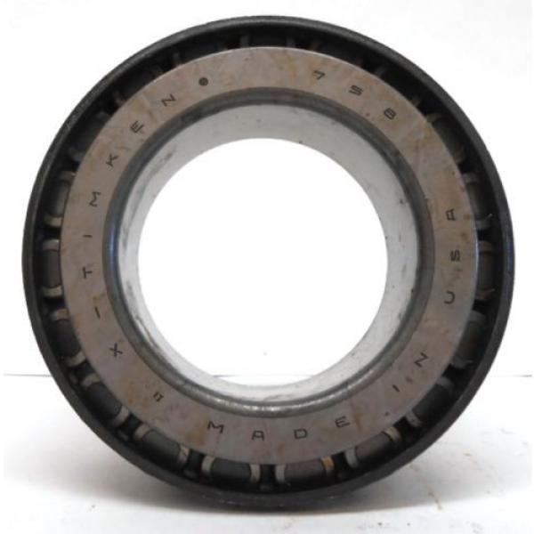 TAPERED ROLLER BEARING 758 CONE 3.3750&#034; BORE #6 image