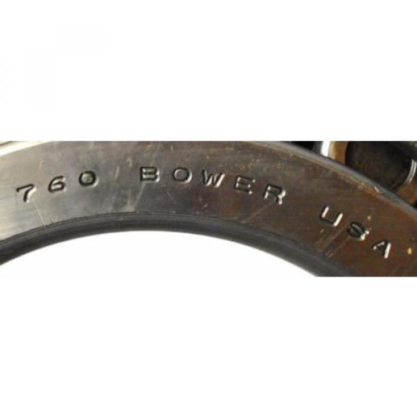 BOWER 760 TAPERED ROLLER BEARING CONE 4 1/2&#034; BORE #2 image