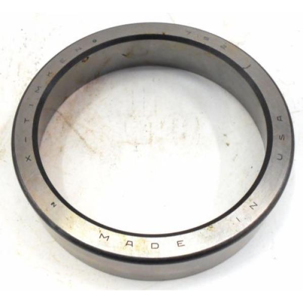  TAPERED ROLLER BEARINGS 752 CUP 6.3750&#034; OD SINGLE CUP CHROME STEEL #3 image