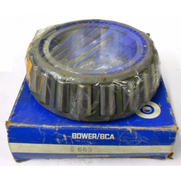 BOWER/BCA TAPERED ROLLER BEARING CONE 663 3 1/4&#034; BORE] #1 image