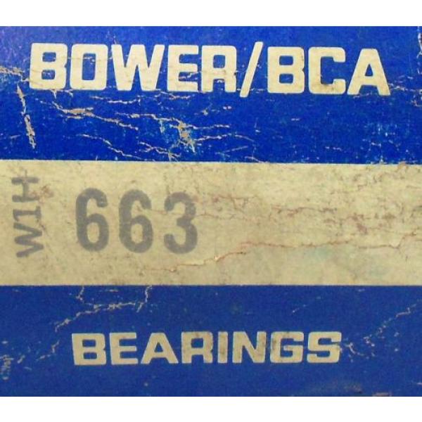 BOWER/BCA TAPERED ROLLER BEARING CONE 663 3 1/4&#034; BORE] #2 image
