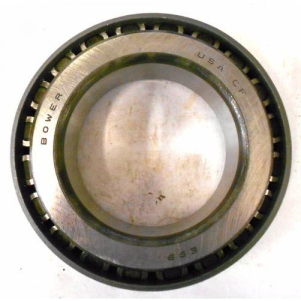 BOWER/BCA TAPERED ROLLER BEARING CONE 663 3 1/4&#034; BORE] #4 image