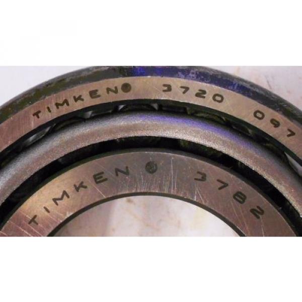  TAPERED ROLLER BEARING CONE #3782 CUP #3720 1 3/4&#034; BORE 3 12/32&#034; OD #2 image