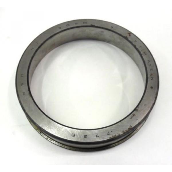  TAPERED ROLLER BEARING CUP 772B OD 7-1/8&#034; 1-1/2&#034; W FLANGE OD 7 3/8&#034; #5 image