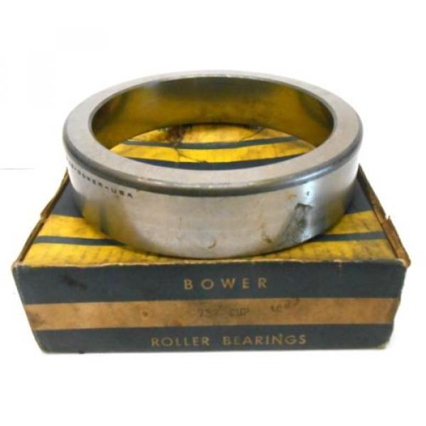 BOWER TAPER ROLLER BEARING 752 CUP 6.3750&#034; OD SINGLE CUP #1 image
