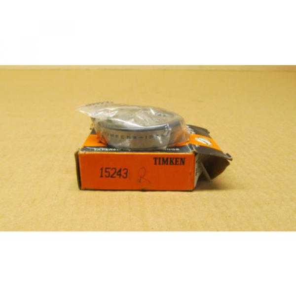 1 NIB  15243 TAPERED ROLLER BEARING CUP OD: 2-7/16&#034;  Cup Width: 9/16&#034; #1 image