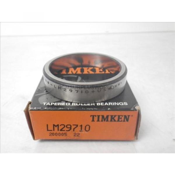 LM29710  Tapered Roller Bearing Cup (New) #1 image