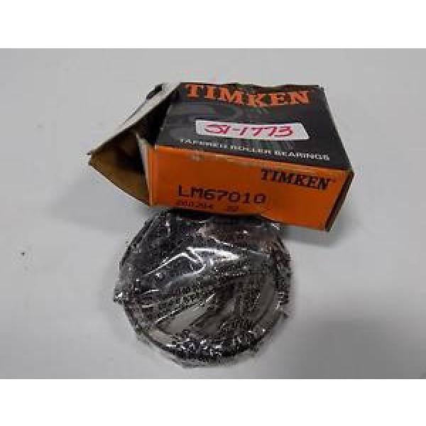 TAPERED ROLLER BEARING CUP LM67010 NIB #1 image