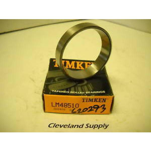  LM48510 TAPERED ROLLER BEARING CUP NEW IN BOX #1 image