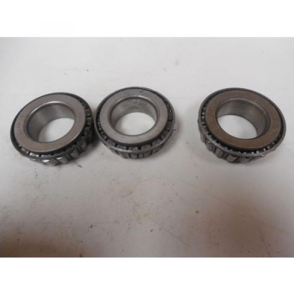 LOT OF 3 NEW NO NAME TAPERED ROLLER BEARING L44643 #1 image