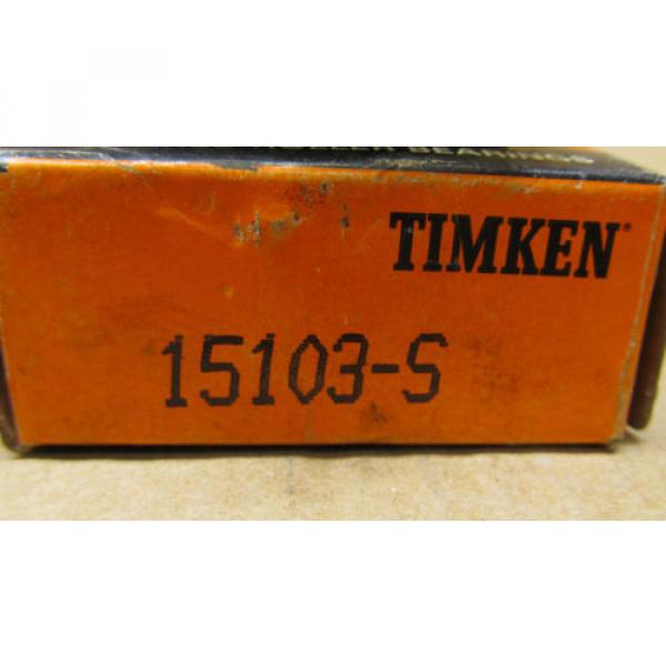 1 NIB  15103-S TAPERED ROLLER BEARING CUP OD: 2-7/16&#034; CUP WIDTH: 9/16&#034; #2 image