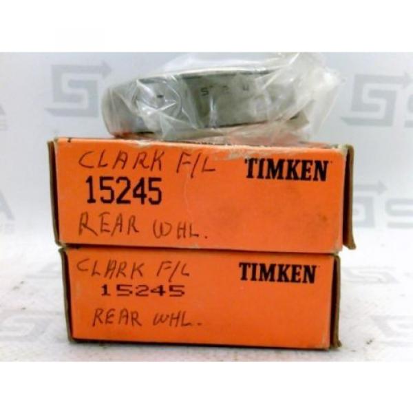New!  15245 Tapered  Roller Bearing Cup (Lot of 2) #1 image
