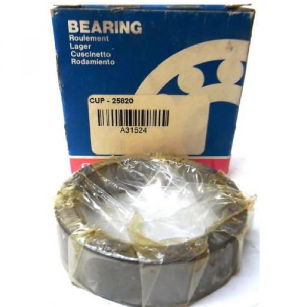 BOWER TAPERED ROLLER BEARING CUP 25820 SERIES 25800 #1 image