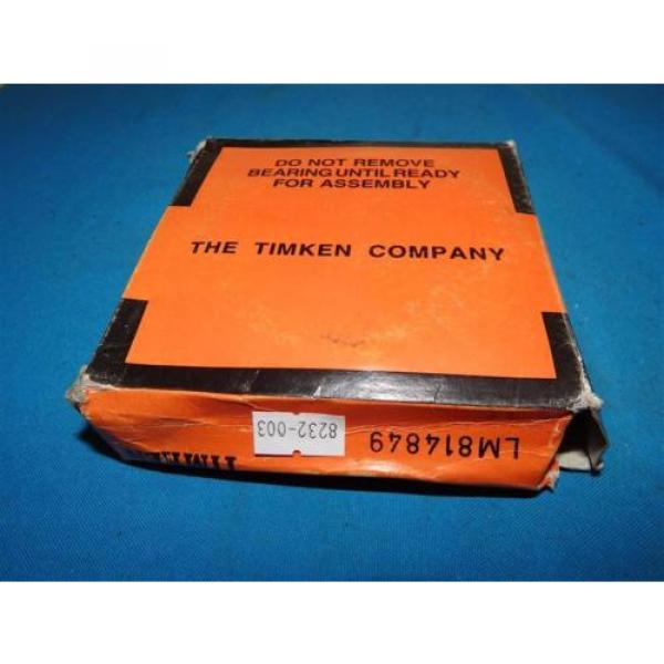  LM814849 Tapered Roller Bearings New #7 image