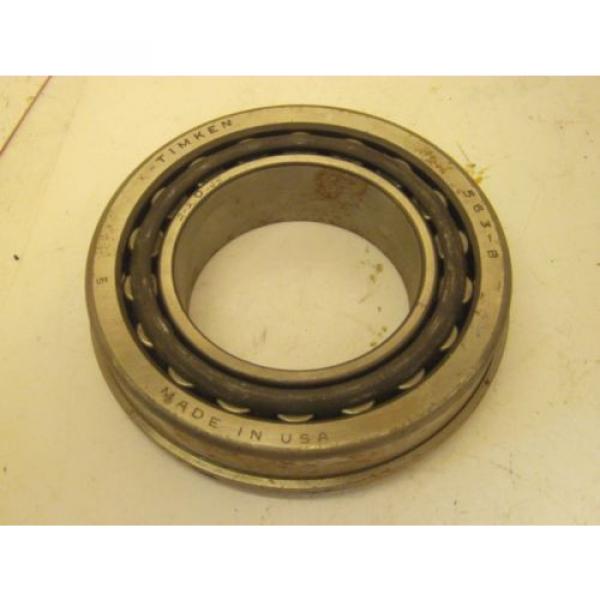 NEW  TAPERED ROLLER BEARING RACE CUP SET 568 &amp; 563-B SEE PHOTOS FREE SHIP! #3 image